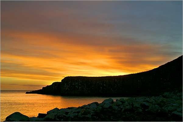 Dawn on Embleton Beach